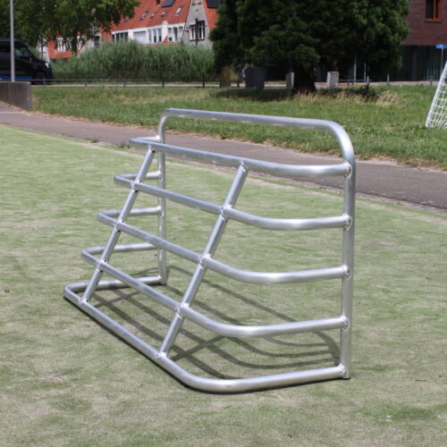 Voetbaldoeltjes Tube aluminium (1.5 x 0.75 m) 31 Aluminium voetbaldoel voor voetbaltraining 150 x 75 cm